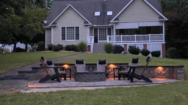 Affordable outdoor landscaping with custom design across Henderson, NC - Carolina Greenscapes