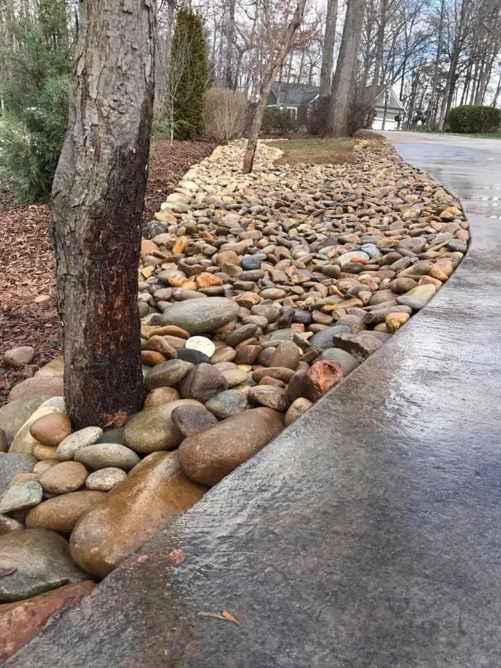 Professional landscape design for homes in Salisbury, NC by Carolina Ground Solutions