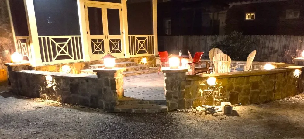 Top-rated landscape design with custom design in Columbia, SC by Carolina Hardscapes