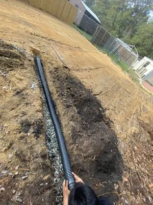 Carolina landscap hard scape concrete Logo