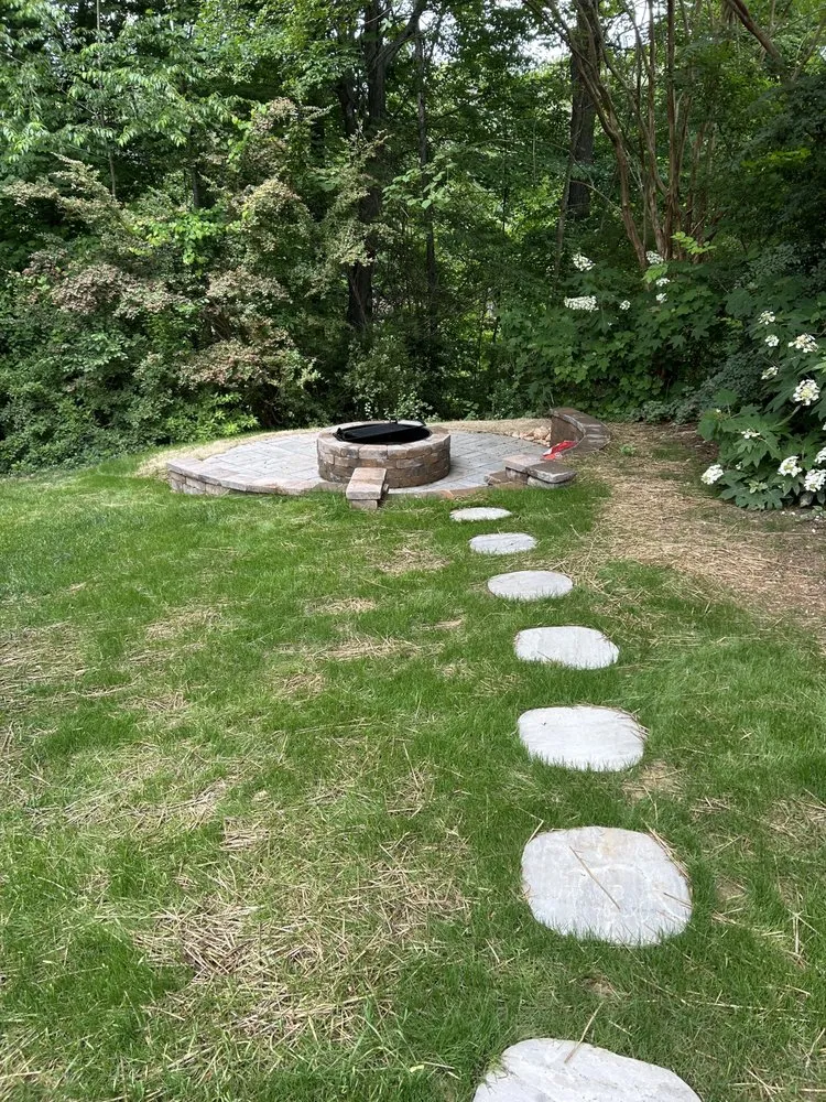 Professional landscape design for residential properties across Fuquay-Varina, NC - Carolina Landscape and Stone