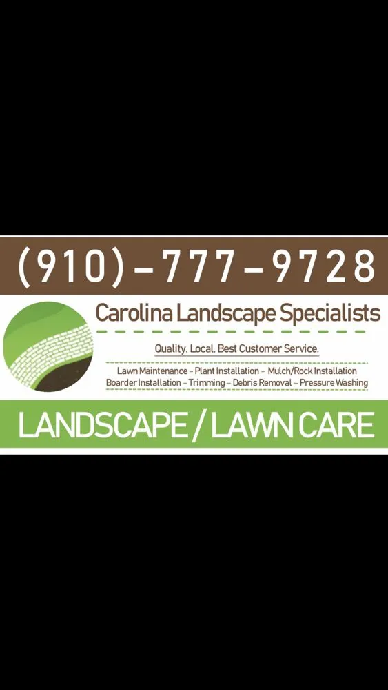 Reliable yard cleanup service in Wilmington, NC by Carolina Landscape Specialists