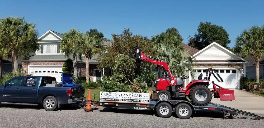 Expert garden landscaping for residential properties across North Myrtle Beach, SC - carolina landscaping and clean up