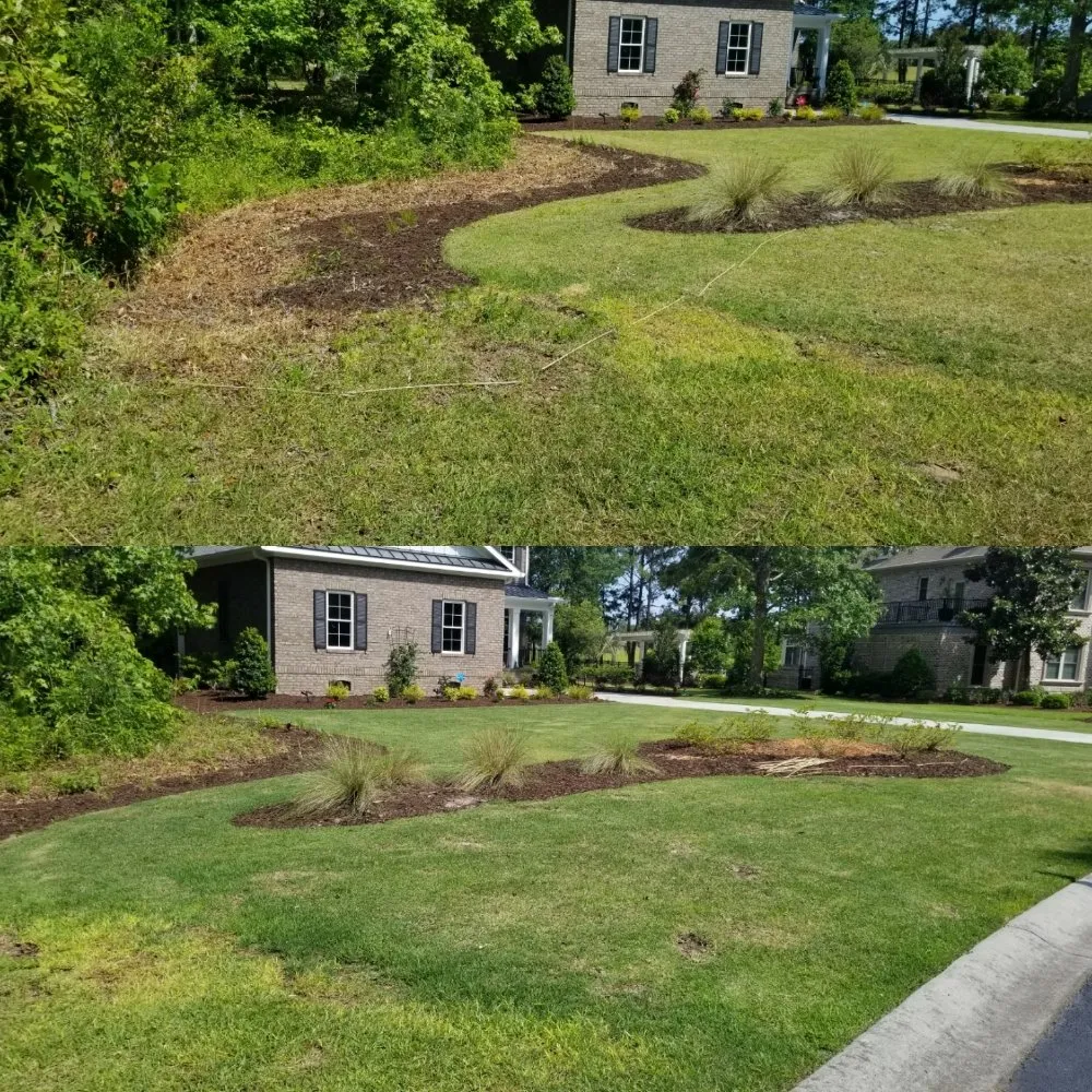 Professional yard cleanup service for outdoor upgrades in North Myrtle Beach, SC by carolina landscaping and clean up