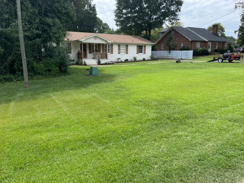 Custom outdoor landscaping in Concord, NC - Carolina Lawn Enhancement