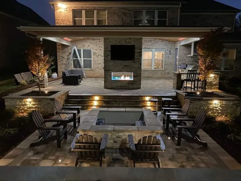 Professional yard cleanup service for residential properties across Charlotte, NC - Carolina-Metro Landscape