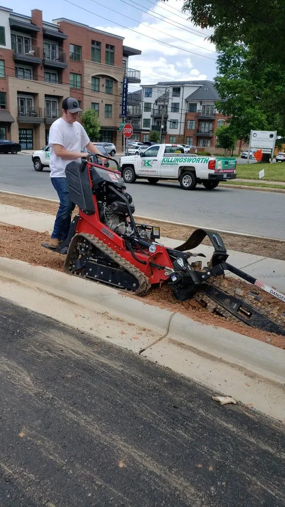 Custom yard cleanup service for year-round maintenance across Charlotte, NC - Carolina-Metro Landscape