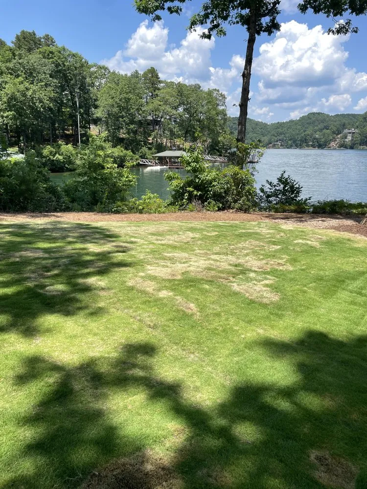 Trusted lawn mowing service with custom design across Mountain Rest, SC - Carolina Outdoor Systems