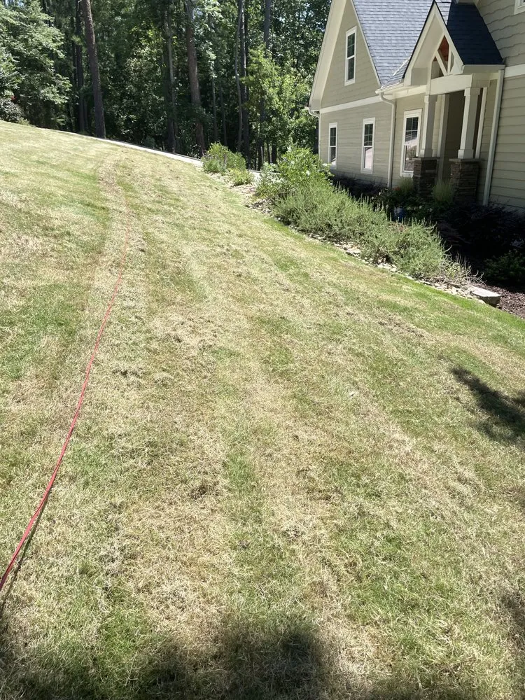 Professional landscape installation in Mountain Rest, SC by Carolina Outdoor Systems