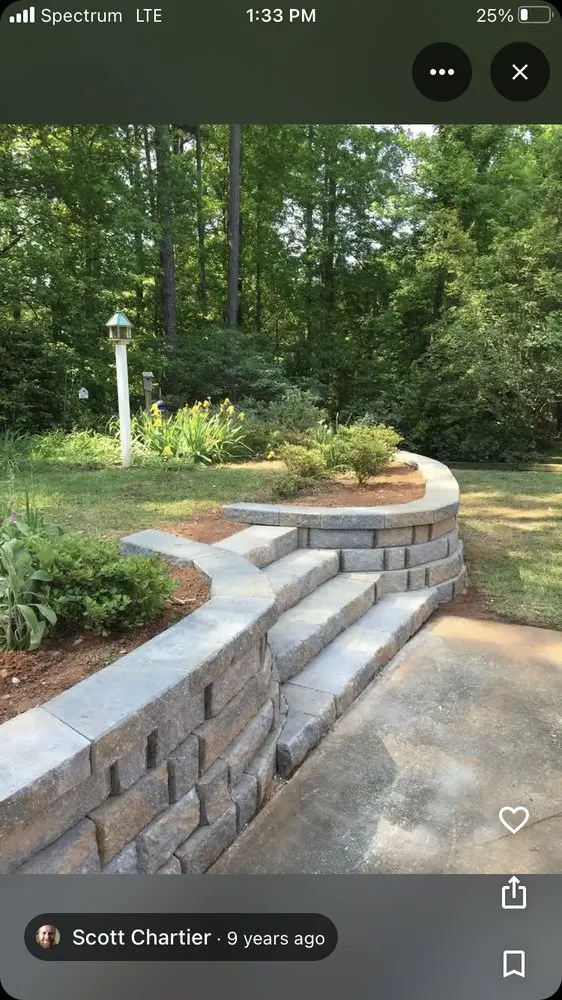 Trusted landscaping services for year-round maintenance in Charlotte, NC by Carolina Retaining Wall