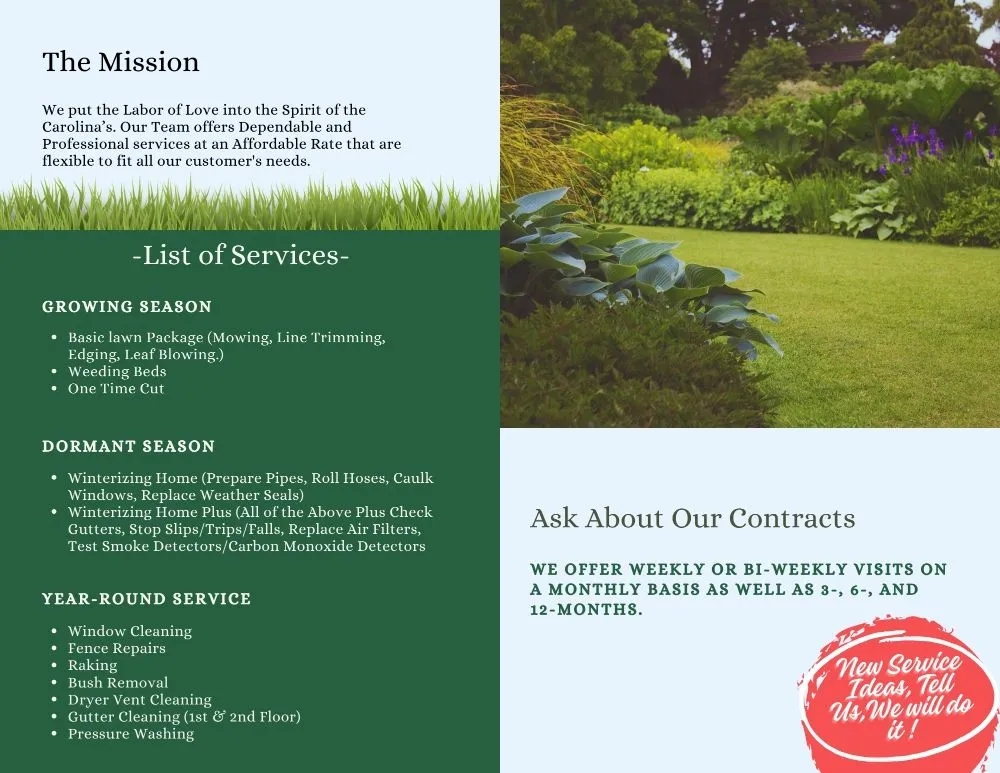 Trusted residential landscaping in Wagener, SC by Carolina Spirit Home And Lawn Care