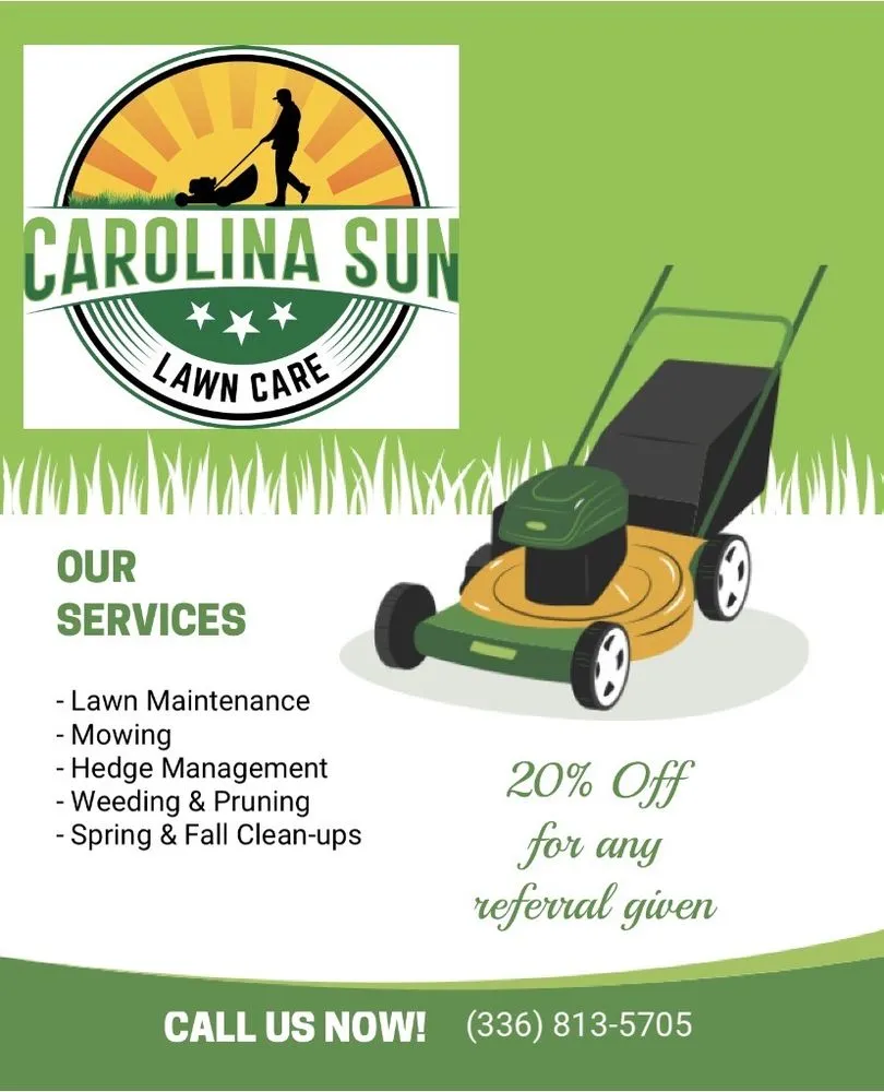 Custom landscaping services in Belews Creek, NC - Carolina Sun Lawn Care