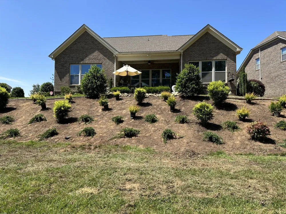Local landscape installation for year-round maintenance in Waxhaw, NC by Carolina Terrain