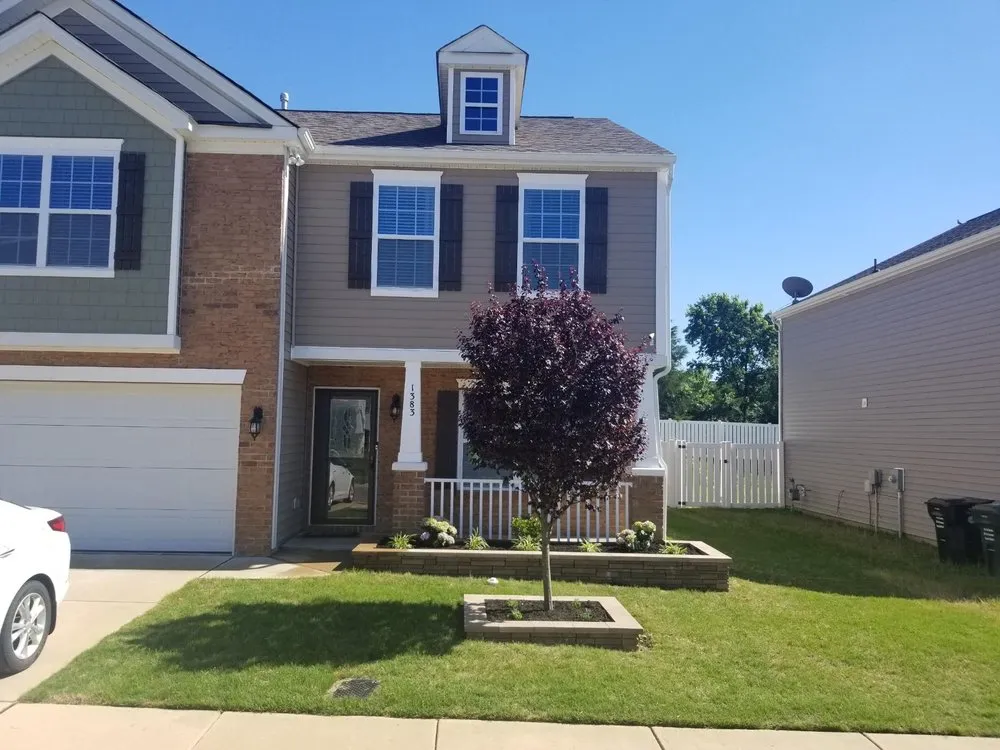 Top-rated garden landscaping in Concord, NC by Carolina Turf Services