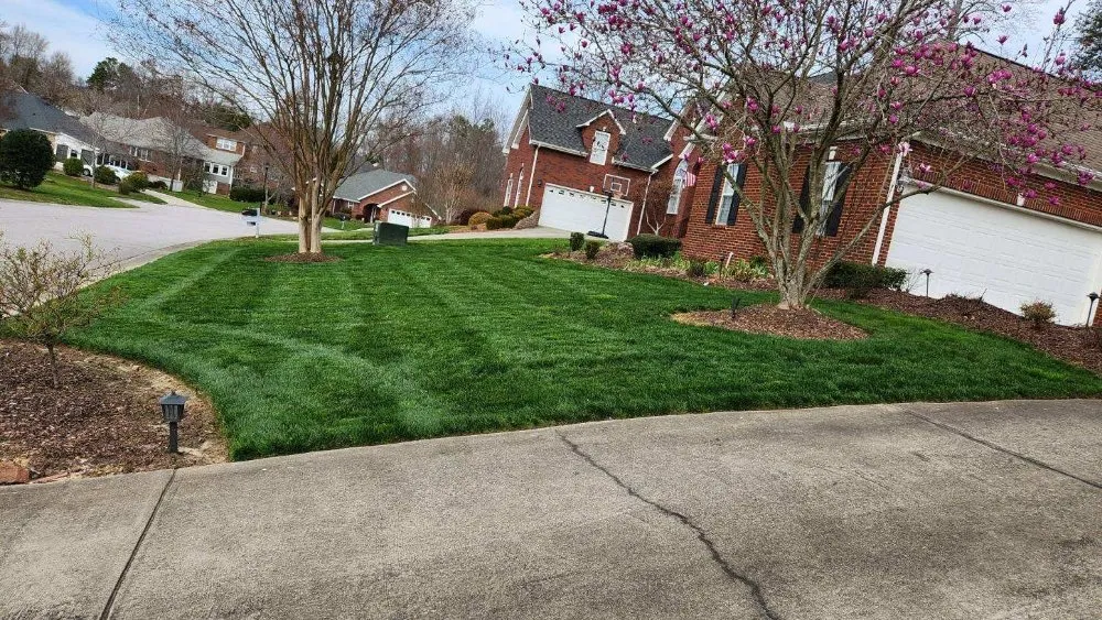 Professional garden landscaping with custom design across Indian Trail, NC - Carolina's Landscaping