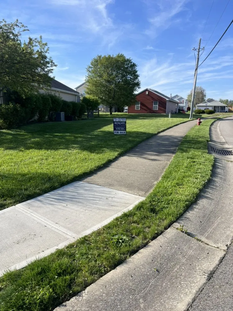 Custom landscape installation for year-round maintenance in Hamilton, OH by Carpenter Bee’s Lawn Care