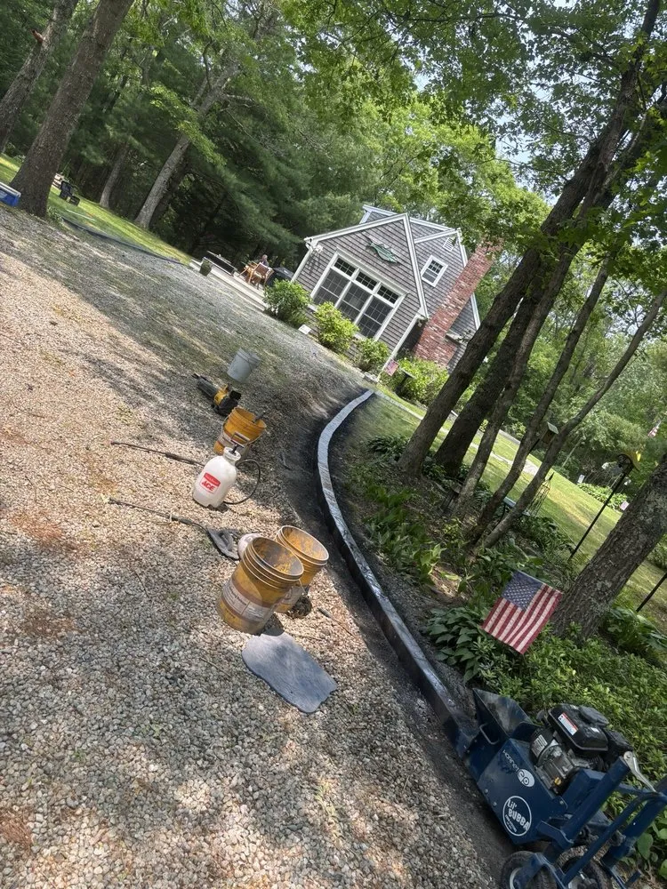 Local yard cleanup service in East Falmouth, MA - Carpenter Concrete Curbing
