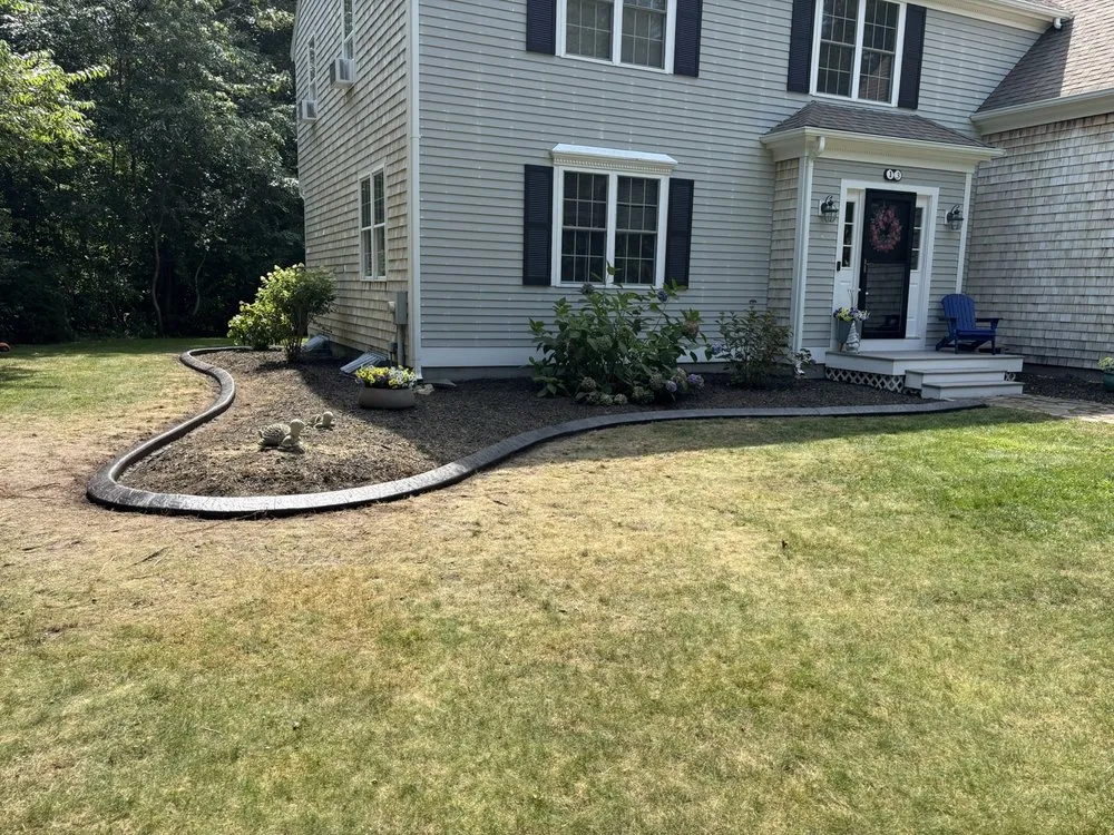 Custom yard maintenance in East Falmouth, MA - Carpenter Concrete Curbing