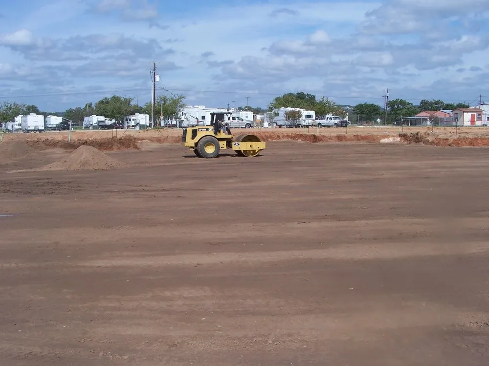 Affordable yard cleanup service with custom design in Stephenville, TX by Carpenter Dirt Work