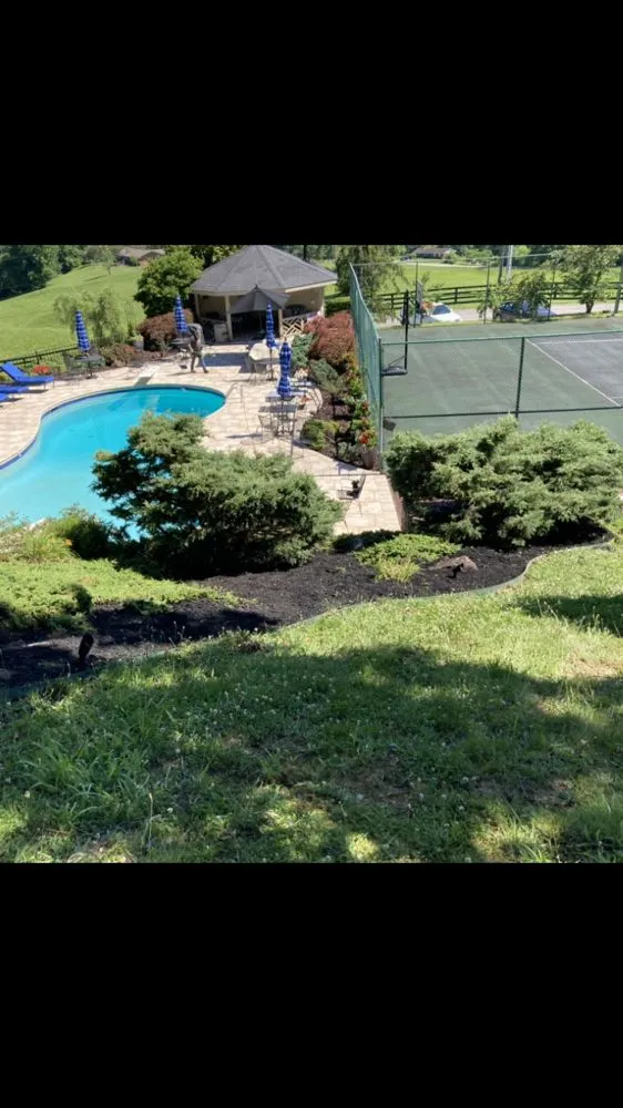 Professional yard maintenance for residential properties in Corbin, KY by Carpenters Landscaping