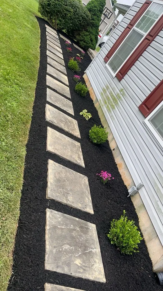 Top-rated landscape design for residential properties in Nottingham, PA by Carrasco Landscape Solutions