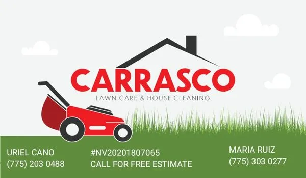 Carrasco Lawn Care & House Cleaning Logo