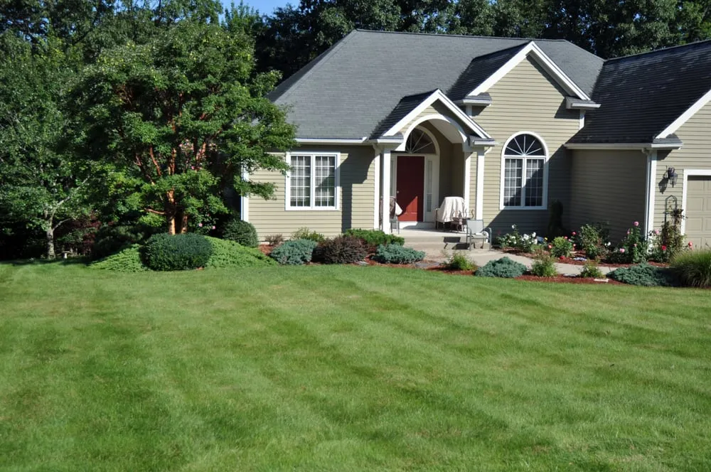 Professional landscaping services for beautiful yards in Acton, MA by Carrier's Turf Pros Lawn Care