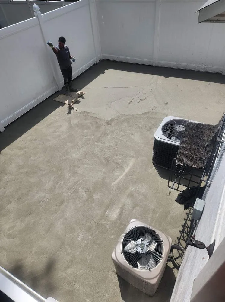 Local landscape installation with custom design in Trenton, NJ by Carrillo construsction