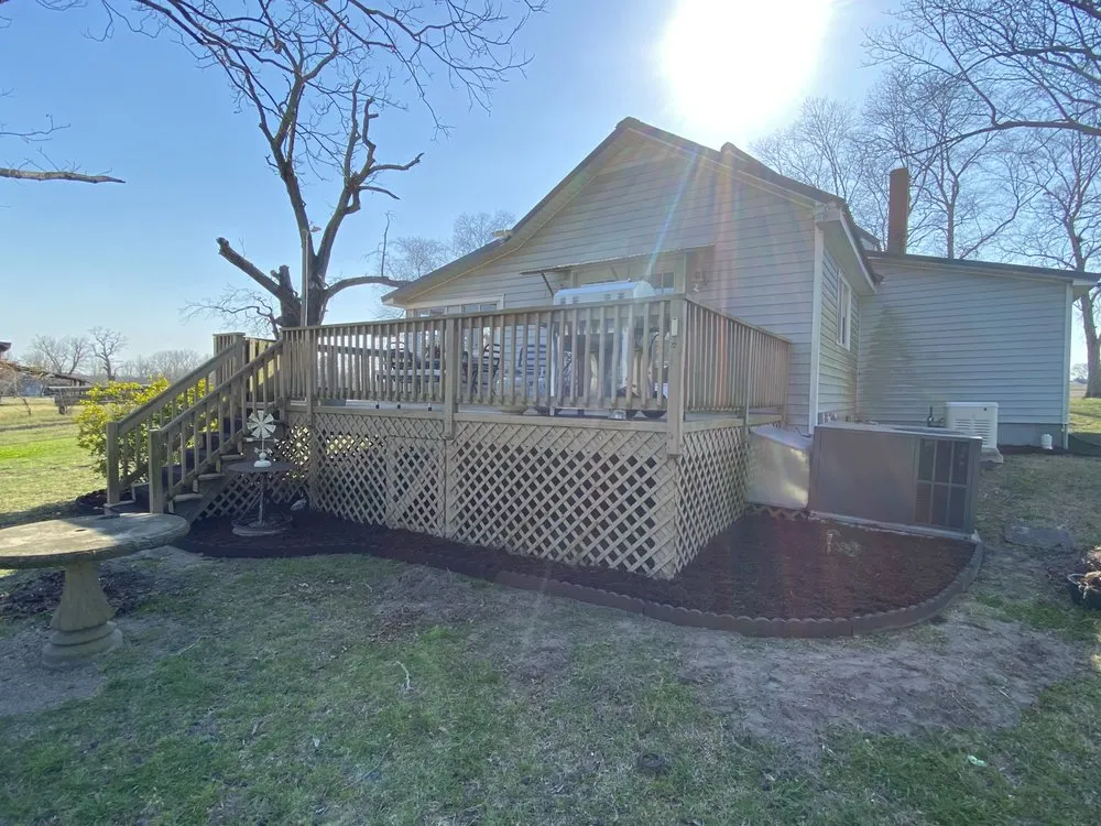 Trusted garden landscaping in Clayton, NC by Carrillo Services