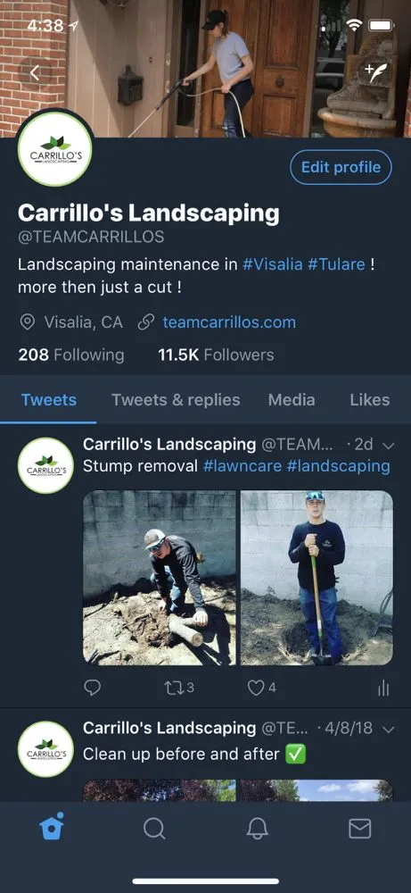 Local landscape installation in Visalia, CA by Carrillo's