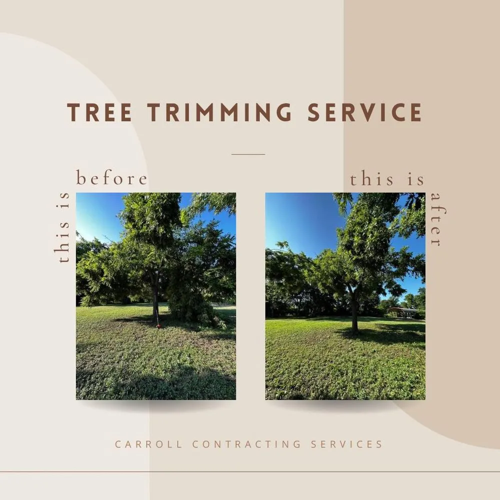 Custom yard maintenance for beautiful yards in Waxahachie, TX by Carroll Contracting Services