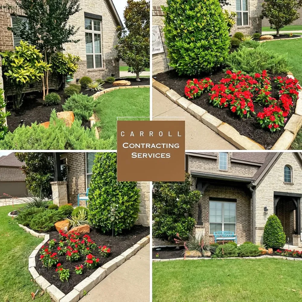 Trusted residential landscaping with custom design in Waxahachie, TX by Carroll Contracting Services