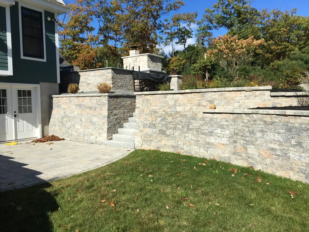 Custom residential landscaping in Hudson, NH by Carroll Landscape & Irrigation