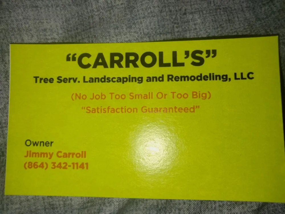 Trusted landscape design in Spartanburg, SC - Carrolls