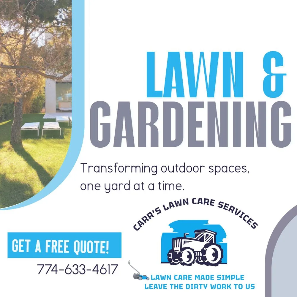 Custom landscaping services for year-round maintenance in Sturbridge, MA by Carr's Lawn Care Services