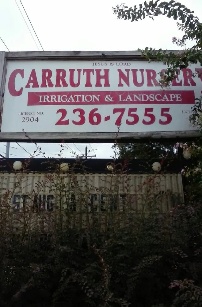 Professional landscape design in Longview, TX by Carruth Irrigation & Landscape