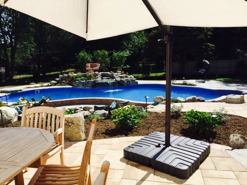 Professional outdoor landscaping in Huntington Station, NY - Carry Landscaping Design & Masonry