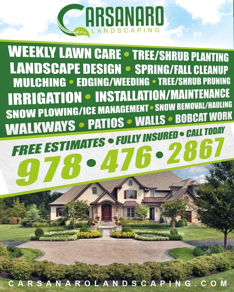 Trusted landscape design near you across Haverhill, MA - Carsanaro landscaping