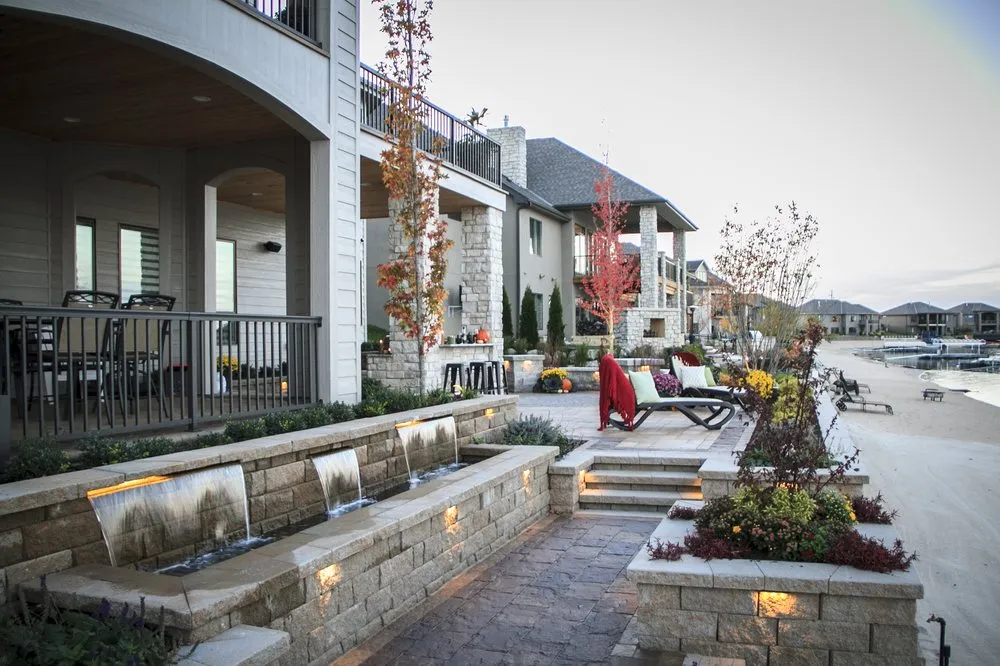 Professional residential landscaping in Valley, NE by Carson Outdoor Living