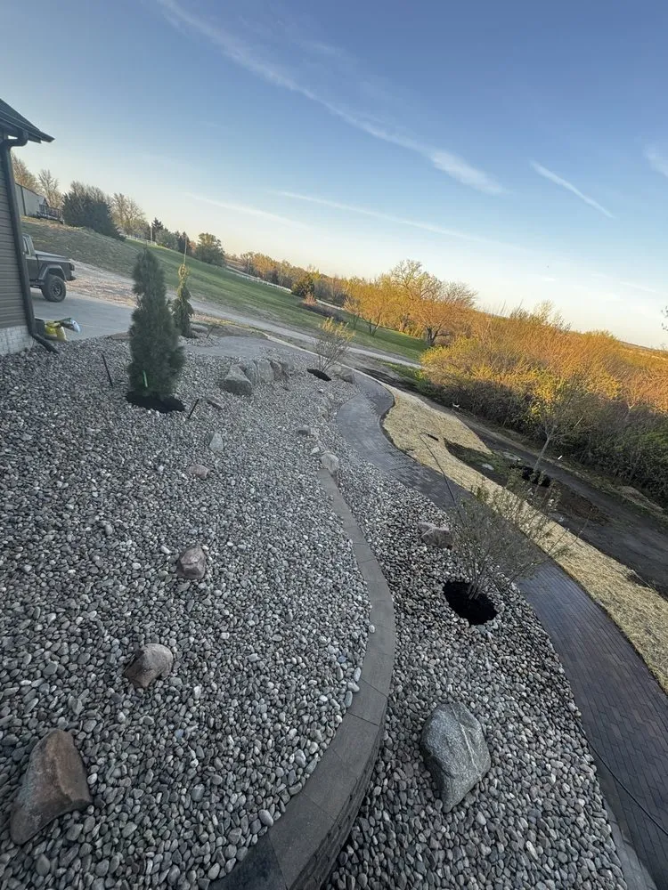 Reliable landscaping services in Valley, NE by Carson Outdoor Living