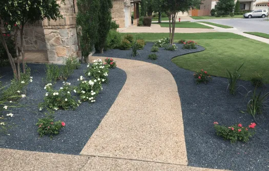 Professional garden landscaping for homes across Killeen, TX - Cartels Drip & Dry