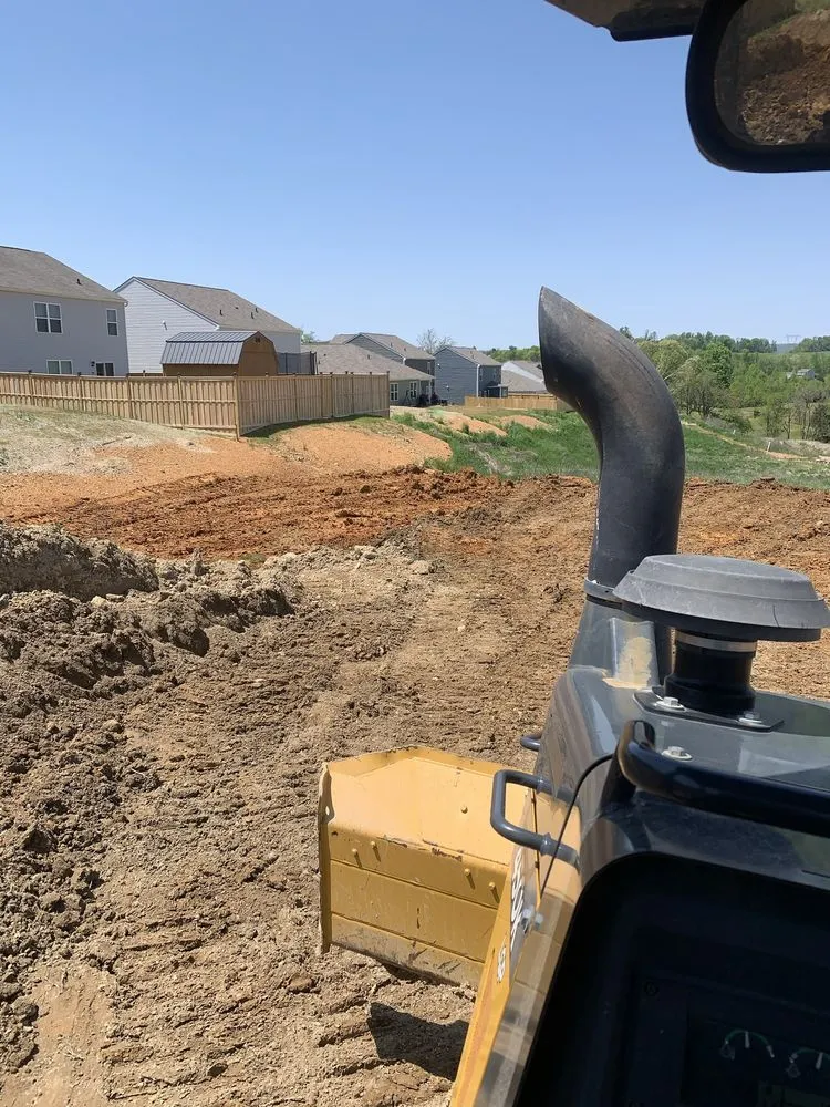 Local landscape installation in Greeneville, TN by Carter and Sons