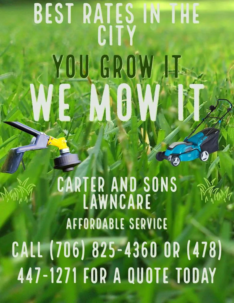 Top-rated yard maintenance in Augusta, GA by Carter and Sons Lawncare