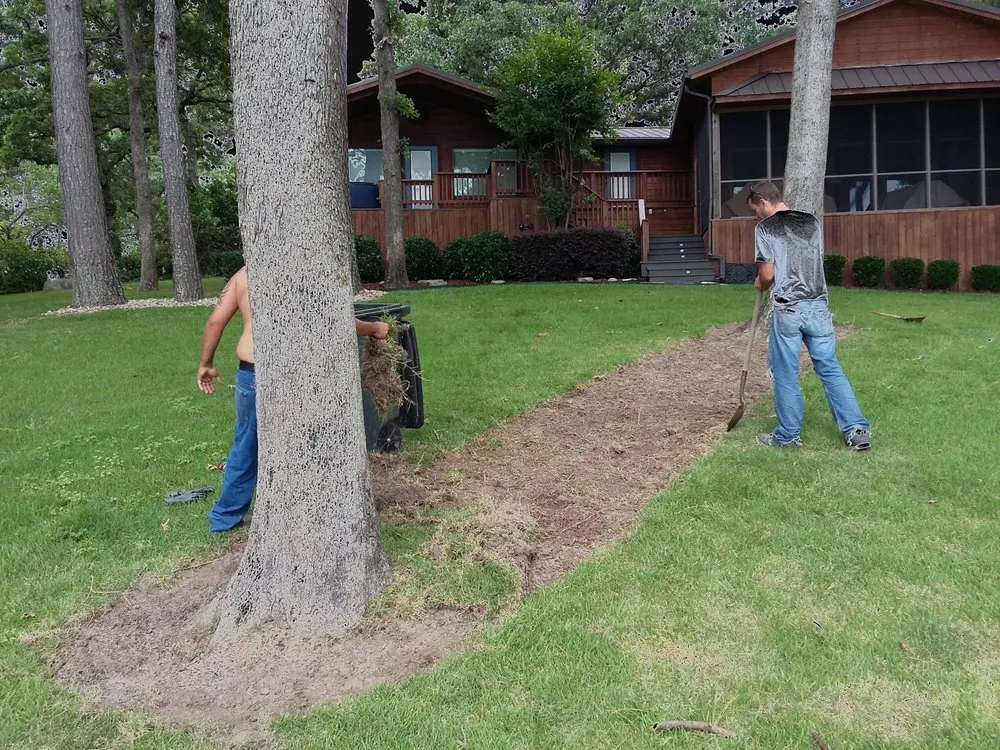 Professional yard maintenance in Athens, TX by Carter Cleanouts
