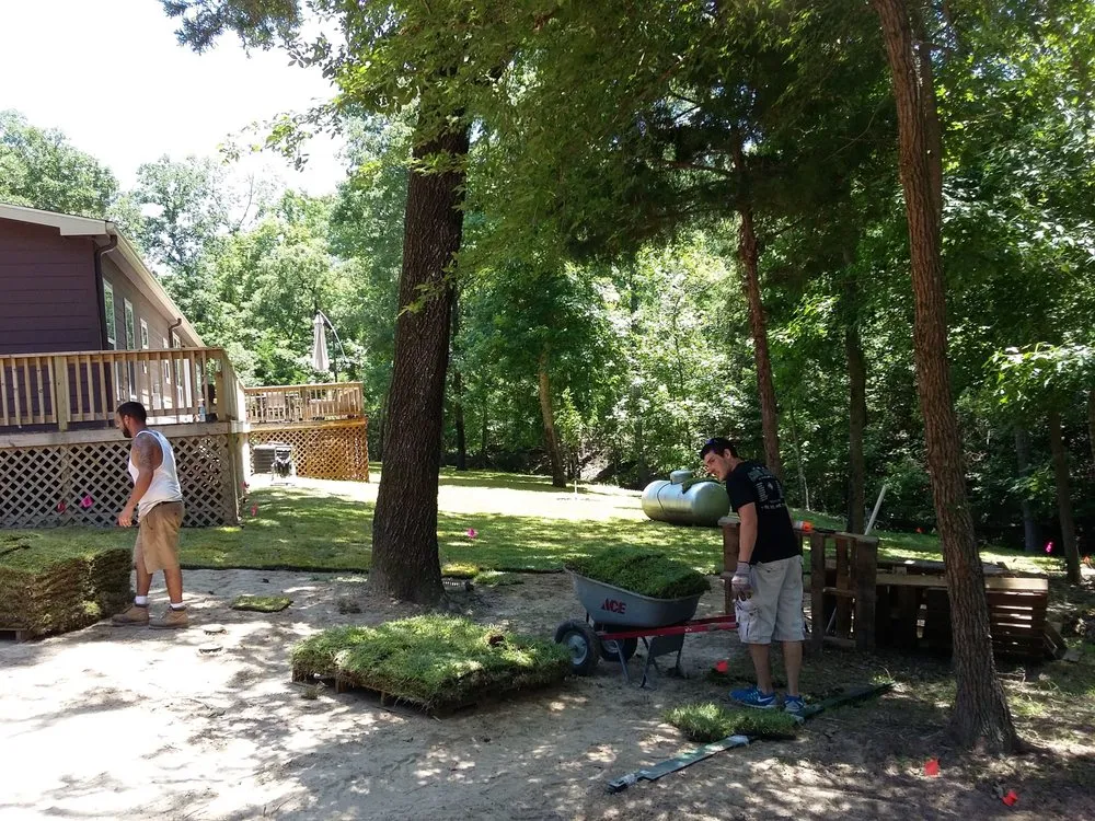 Professional lawn mowing service in Athens, TX by Carter Cleanouts