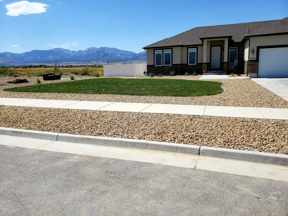 Professional residential landscaping for beautiful yards across Grantsville, UT - Carter Kids Construction