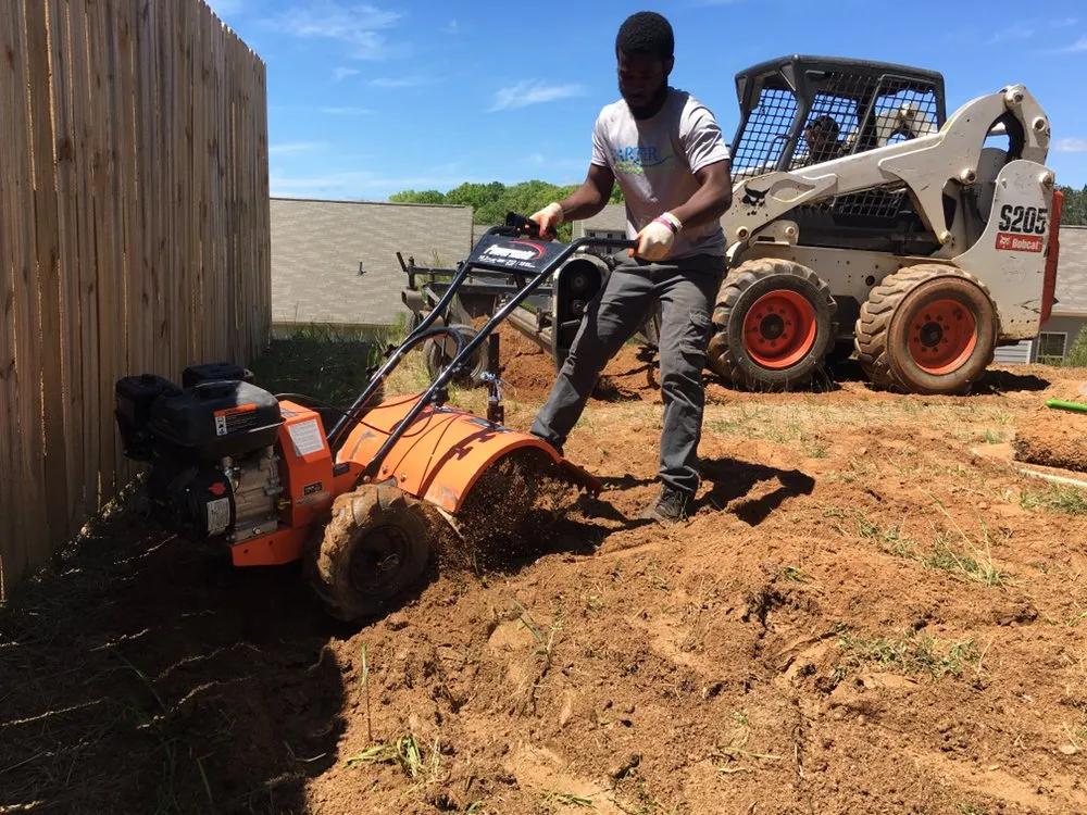 Custom landscape installation in Smyrna, GA by Carter Landscape Services