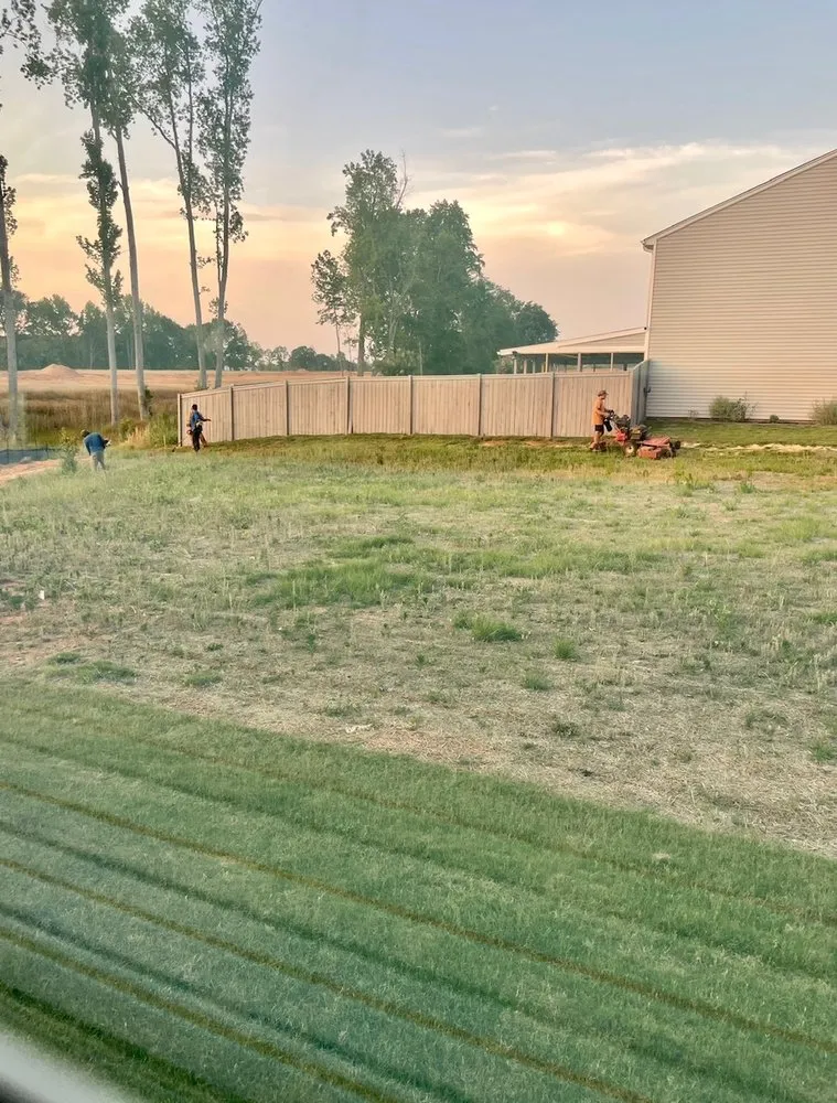 Custom lawn mowing service for beautiful yards in Simpsonville, SC by Carter Landscaping & Junk Removal