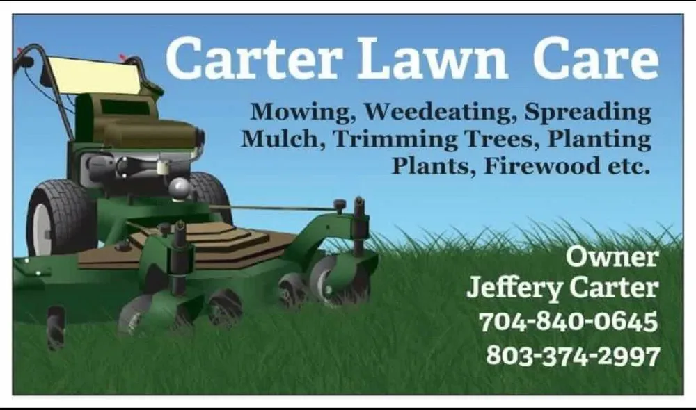 Expert residential landscaping in Peachland, NC by Carter Lawn Care
