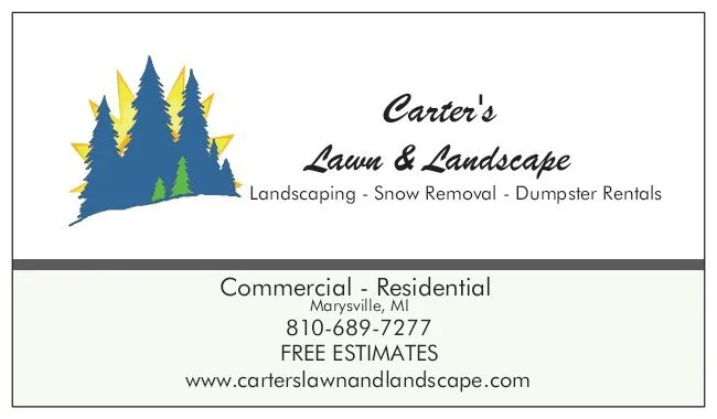 Local outdoor landscaping in Saint Clair, MI by Carters Landscaping & Dumpster Rental